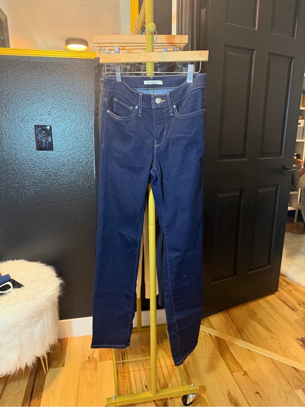 Women’s Levi’s Navy Slim Jeans